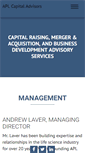 Mobile Screenshot of aplcapital.com